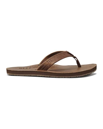 Papuci flip-flop din piele Draftsmen, Maro Siena