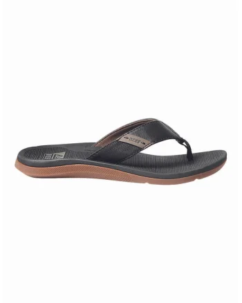 Papuci flip-flop cu logo, Negru