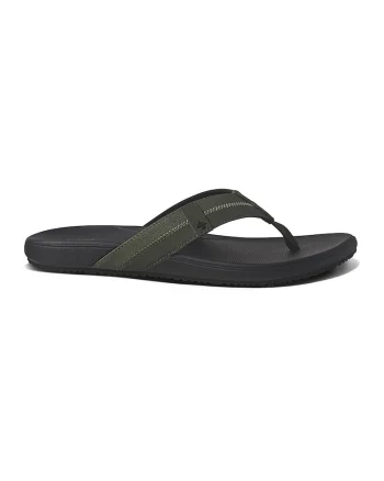 Papuci flip-flop cu branturi cu amortizare Phantom 2.0, Verde stins