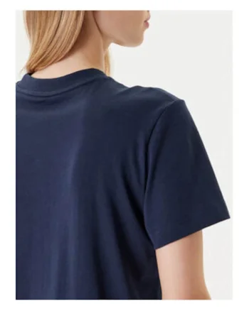 Tricou pentru femei,  bleumarin, 100% bumbac,