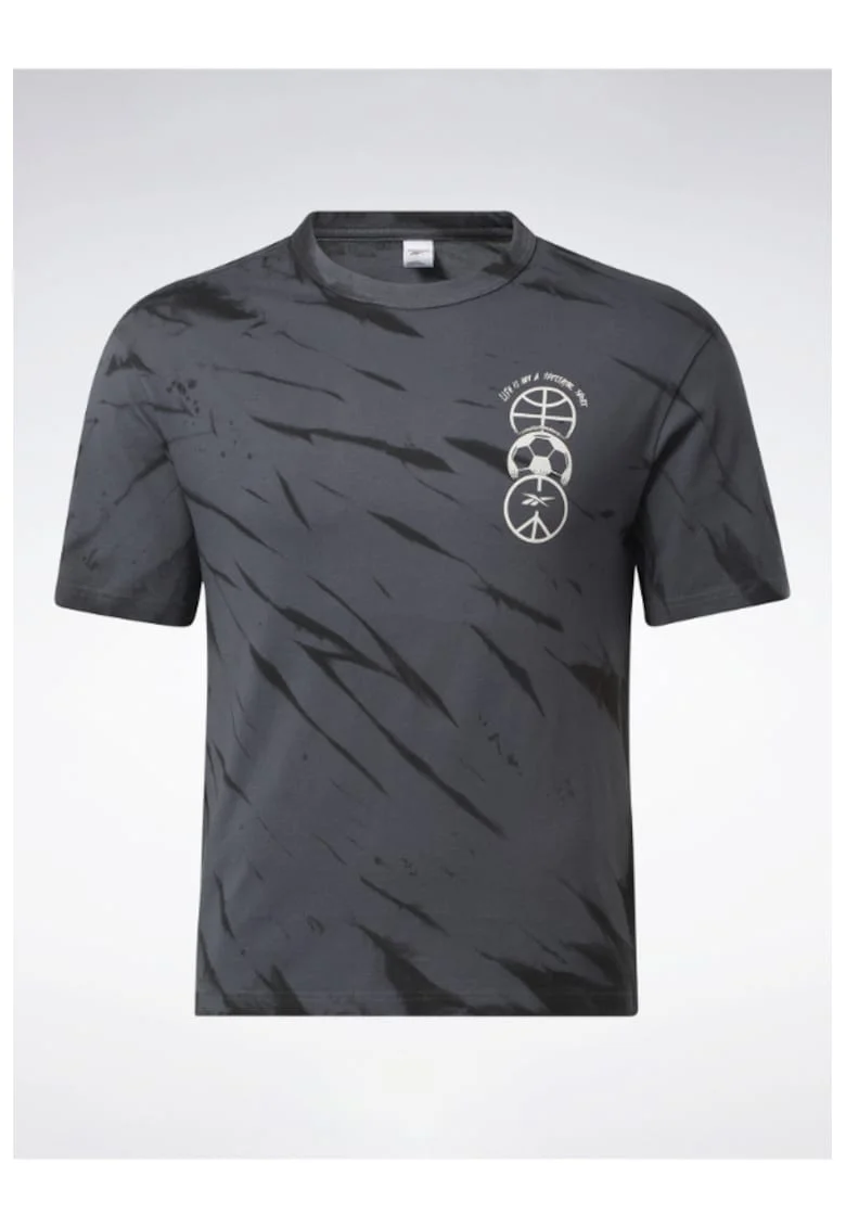 Tricou unisex,  301802211, Bumbac, Gri, Gri