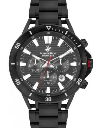 Ceas de mana masculin BEVERLY HILLS BP3401X.650 negru in stil fashion, perfect pentru cadou