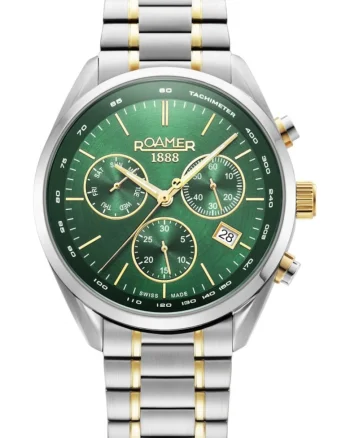 Ceas barbatesc  993819 47 75 20, verde sport, potrivit pentru inot
