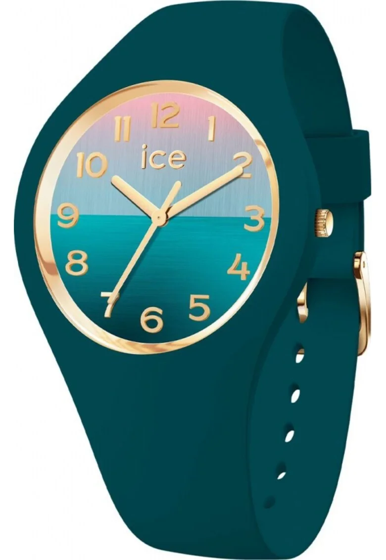 Ceas de dama,  021354, verde, pentru inot