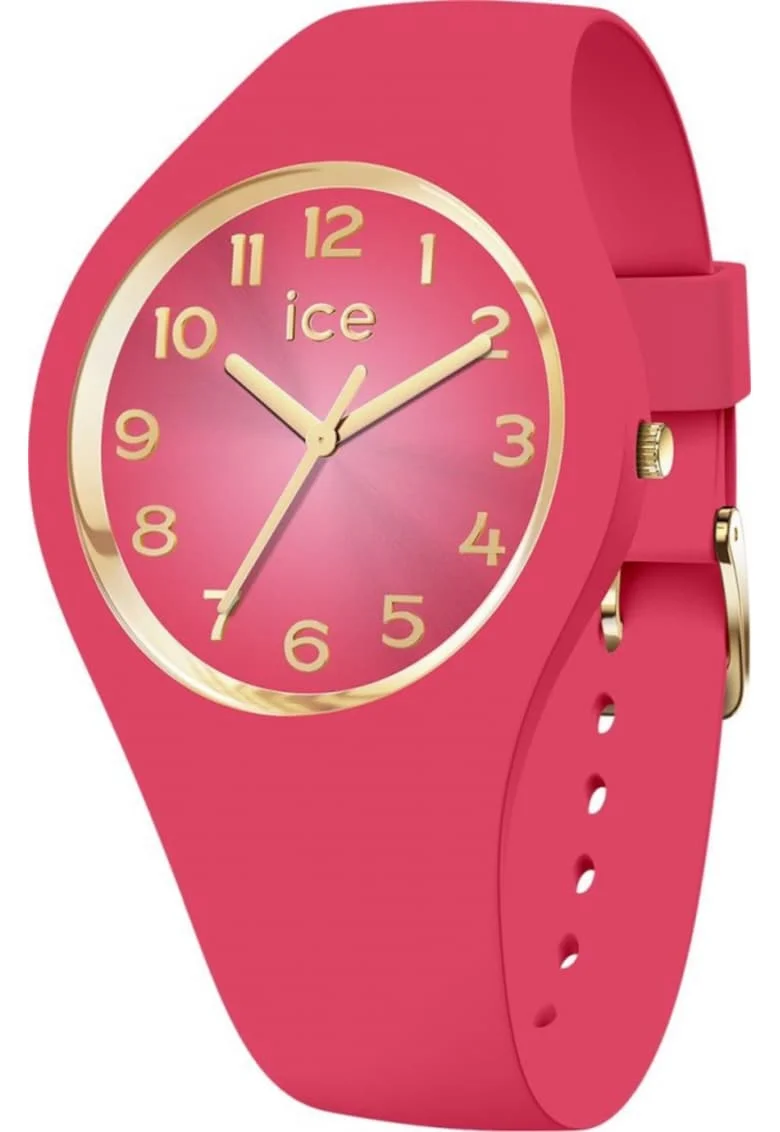 Ceas de dama,  021328, roz, curea din silicon, colectia Ice Glam Secret