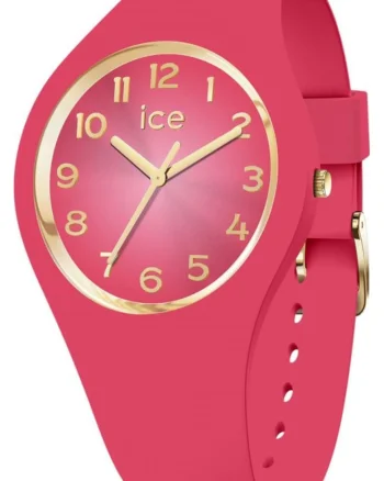 Ceas de dama,  021328, roz, curea din silicon, colectia Ice Glam Secret