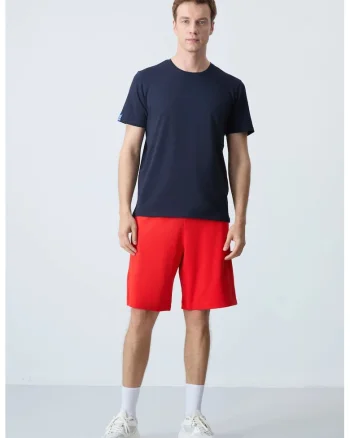 Pantaloni scurti, Barbati, Pantaloni scurti TOMMY din Regular Rosu,