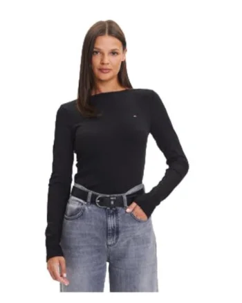Bluza dama,  viscoza/elastan, negru