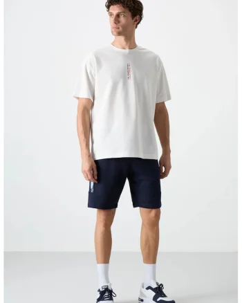 Pantaloni scurti, Barbati, Pantaloni scurti de trening TOMMY pentru barbati, bleumarin,