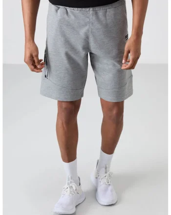 Pantaloni scurti, Barbati, Pantaloni scurti de trening TOMMY pentru barbati, Gri deschis,