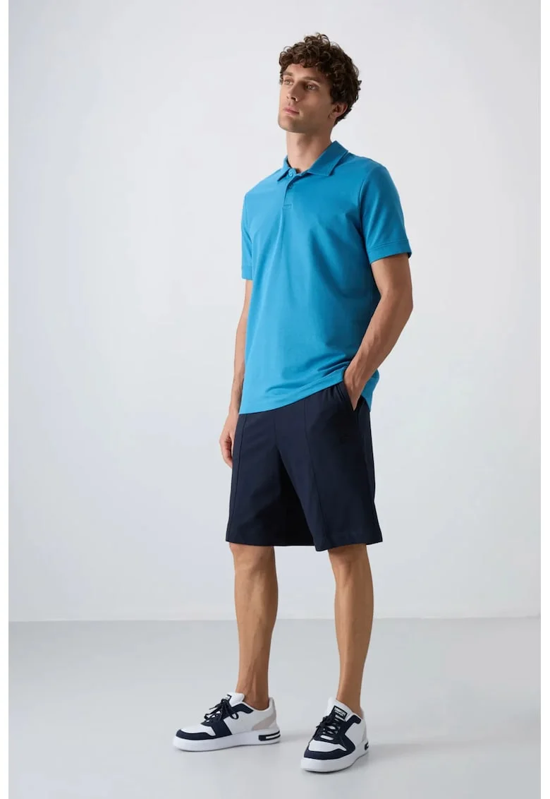 Pantaloni scurti, Barbati, Pantaloni scurti de trening TOMMY pentru barbati, Albastru marin,