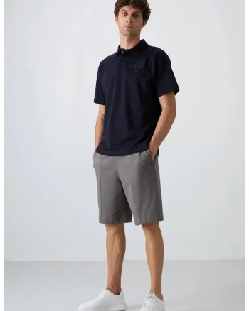 Pantaloni scurti, Barbati, Pantaloni scurti de trening TOMMY pentru barbati, Gri ardezie,