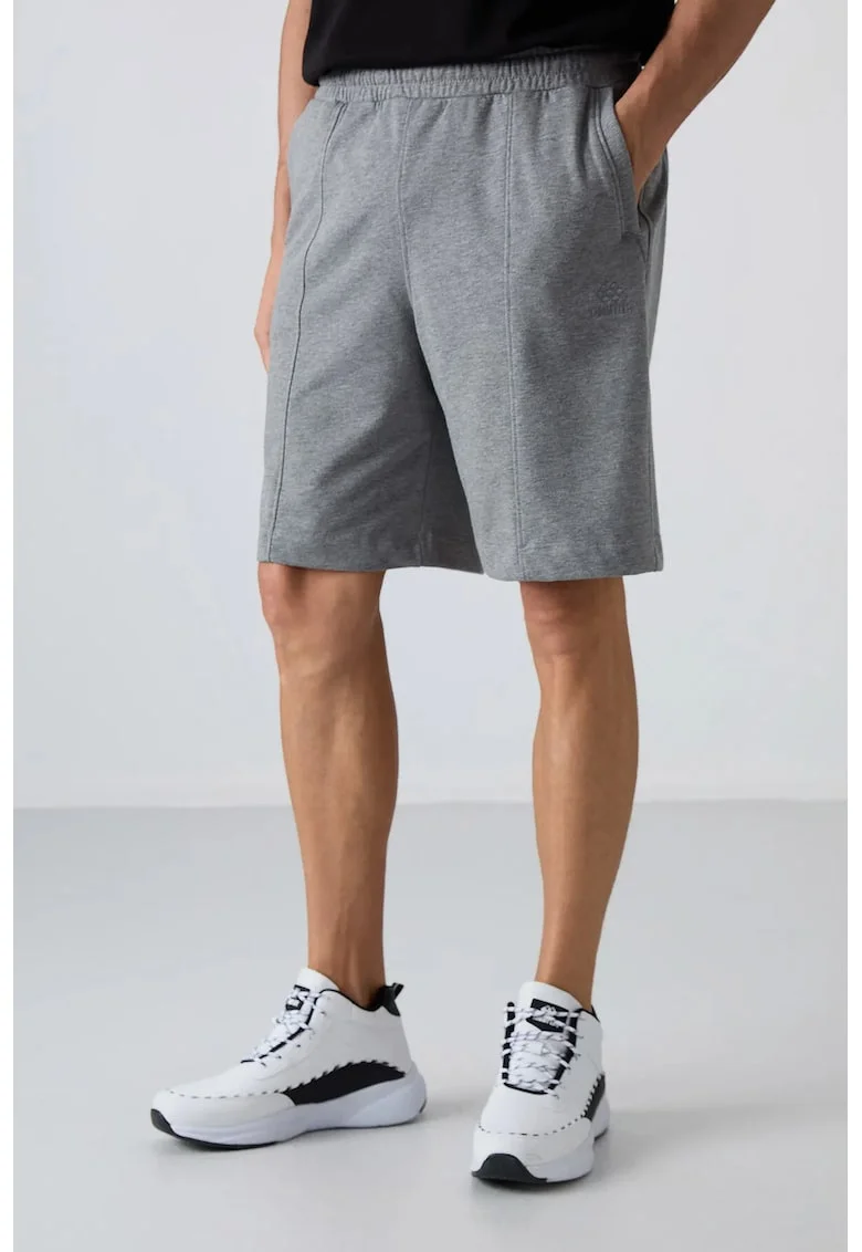 Pantaloni scurti, Barbati, Pantaloni scurti de trening TOMMY pentru barbati, Gri,
