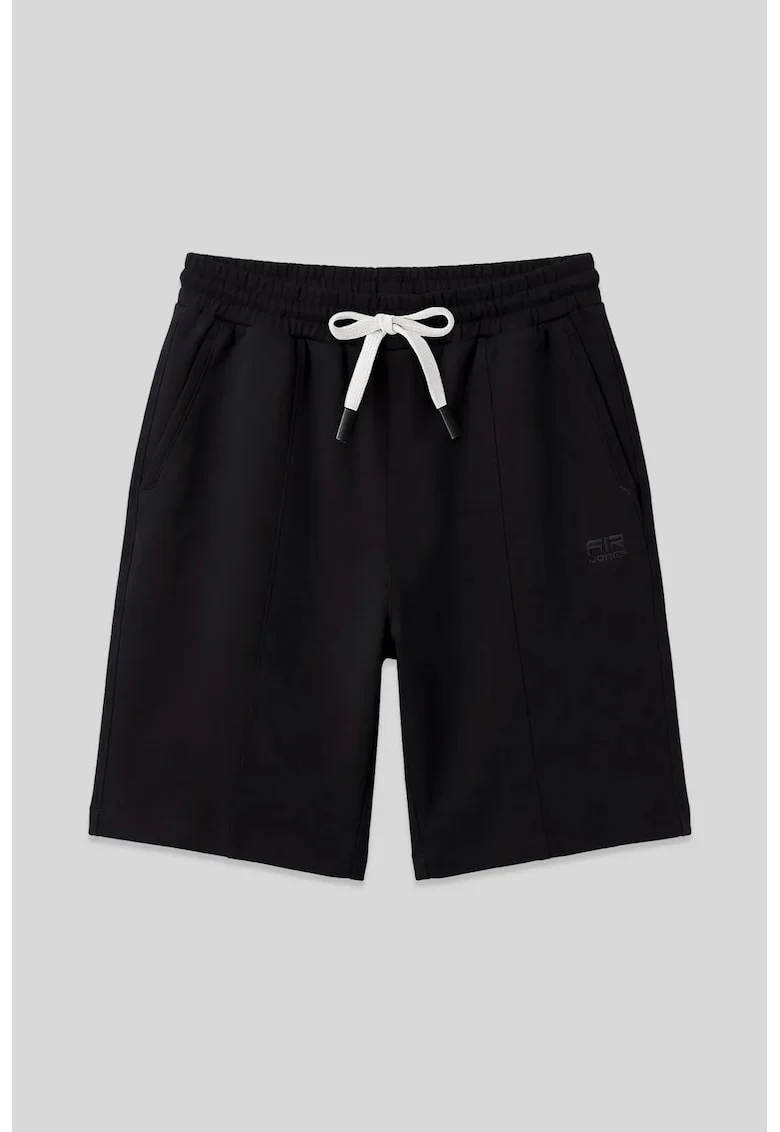 Pantaloni scurti, Barbati, Pantaloni scurti de trening din amestec de bumbac TOMMY barbati, Negru,