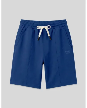 Pantaloni scurti, Barbati, Pantaloni scurti de trening din amestec de bumbac TOMMY pentru barbati, Blue,