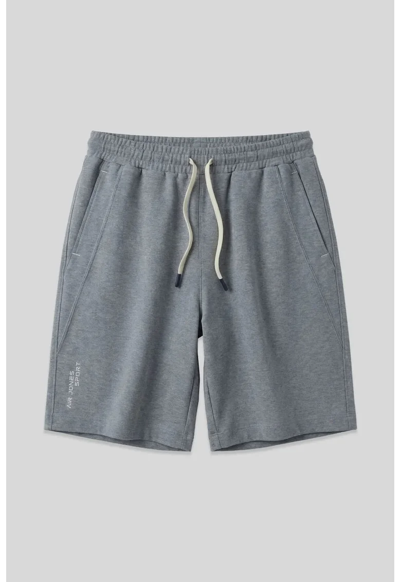 Pantaloni scurti, Barbati, Pantaloni scurti de trening TOMMY din amestec de bumbac pentru barbati, Gri,