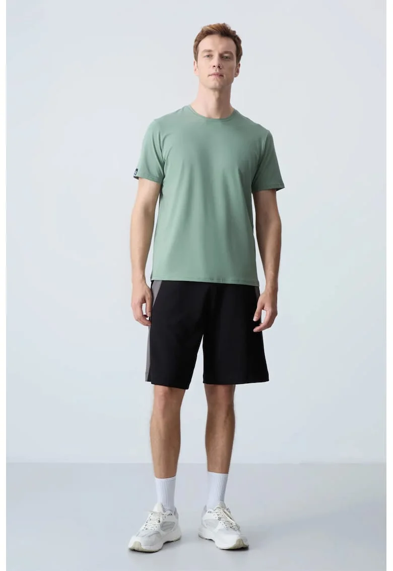 Pantaloni scurti, Barbati, Pantaloni scurti de trening din amestec bumbac TOMMY barbati, Negru,