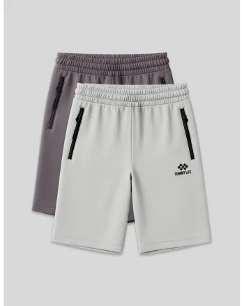 Pantaloni scurti, Barbati, Pantaloni scurti din jerseu TOMMY pentru barbati, Multicolor,