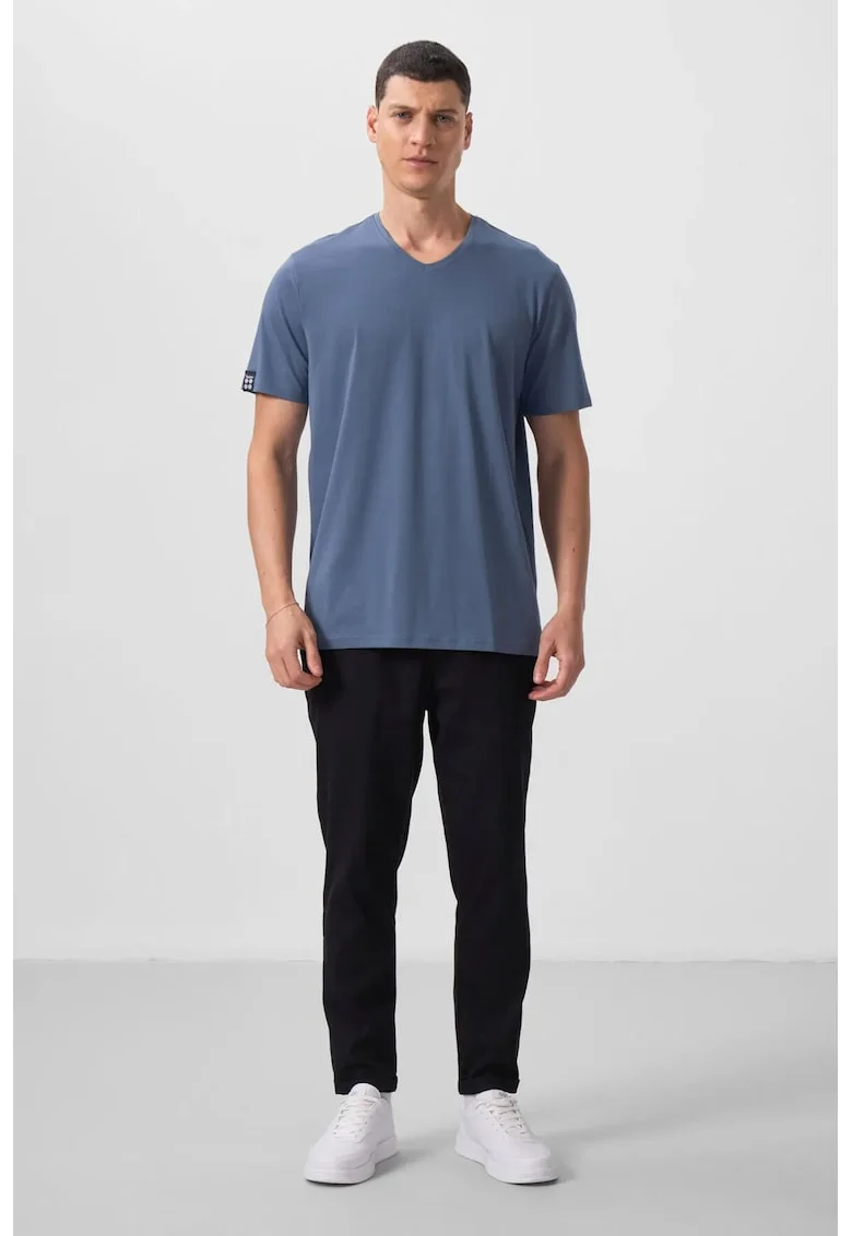 Pantaloni, Barbati, TOMMY din gabardina pentru Negru,