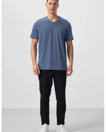 Pantaloni, Barbati, TOMMY din gabardina pentru Negru,