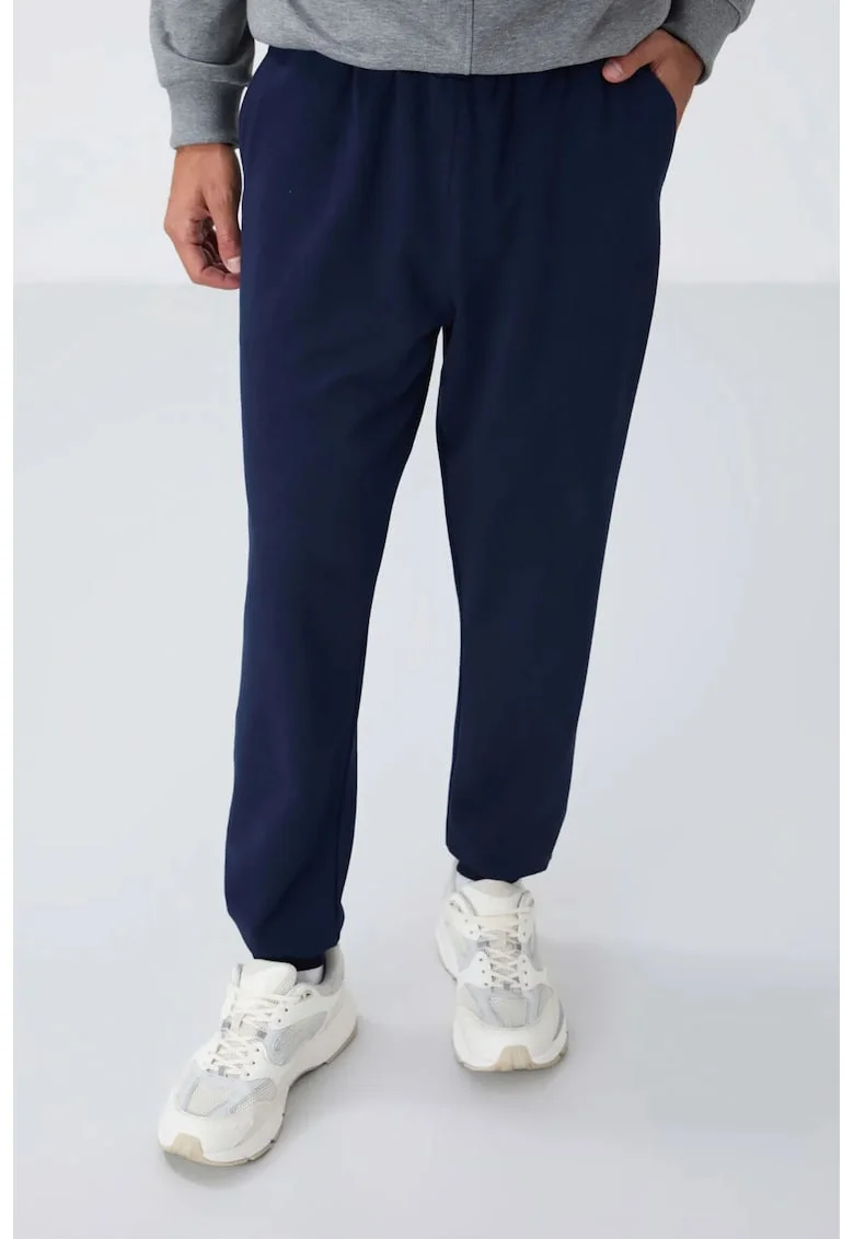 Pantaloni de trening, Barbati, Pantaloni de trening TOMMY din fleece pentru