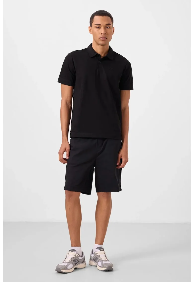 Pantaloni scurti, Barbati, Pantaloni scurti chino TOMMY pentru barbati, croiala Negru,