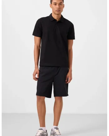 Pantaloni scurti, Barbati, Pantaloni scurti chino TOMMY pentru barbati, croiala Negru,