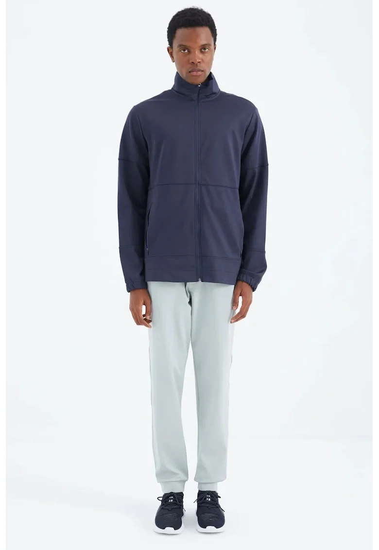 Pantaloni de trening, Barbati, Pantaloni de trening TOMMY pentru barbati cu croiala relaxata, Albastru Gheata,