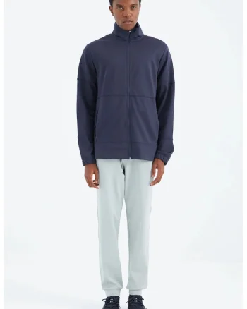 Pantaloni de trening, Barbati, Pantaloni de trening TOMMY pentru barbati cu croiala relaxata, Albastru Gheata,