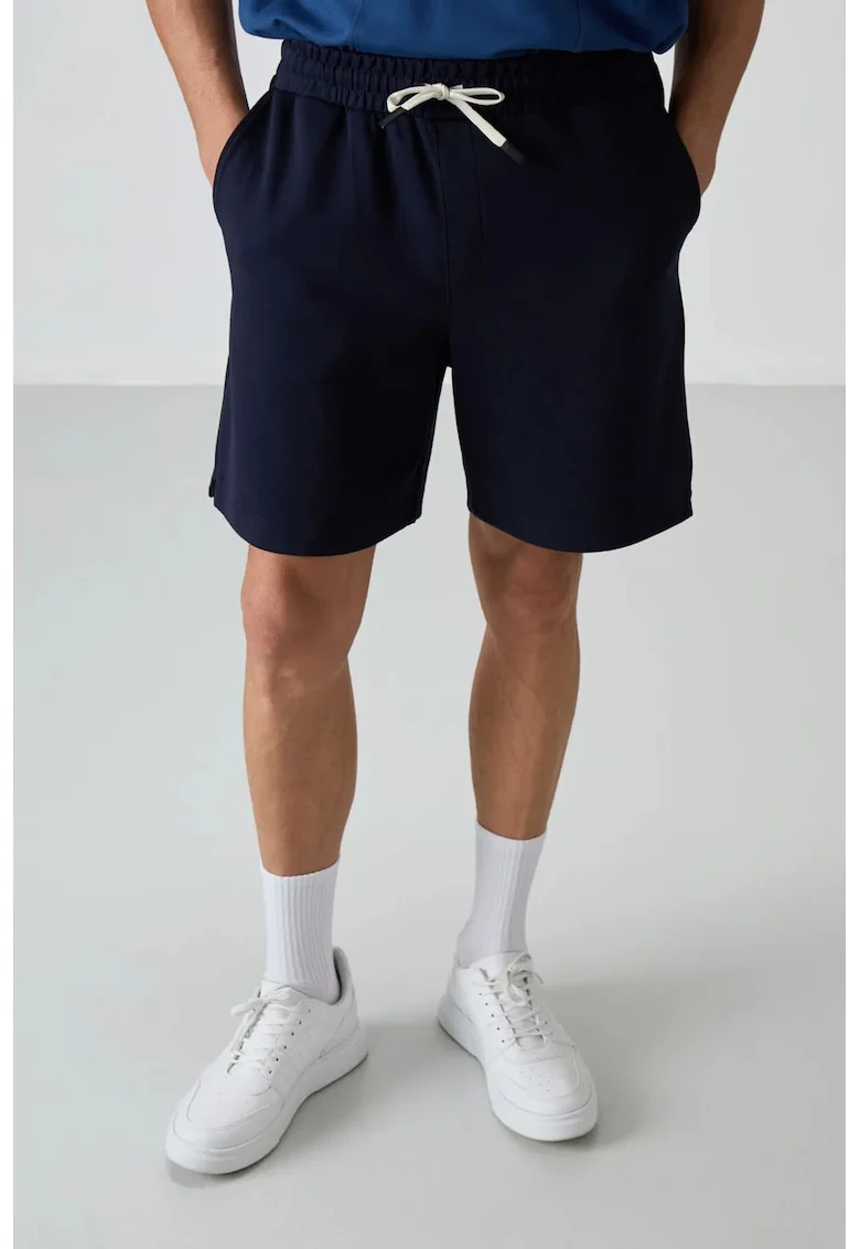 Pantaloni scurti, Barbati, Pantaloni scurti de trening TOMMY din bumbac-poliester pentru barbati,