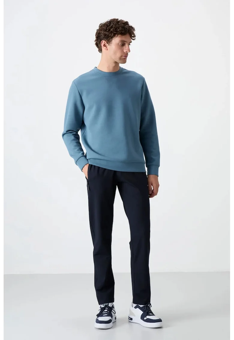 Pantaloni de trening, Barbati, Pantaloni de trening TOMMY pentru barbati croiala, Bleumarin