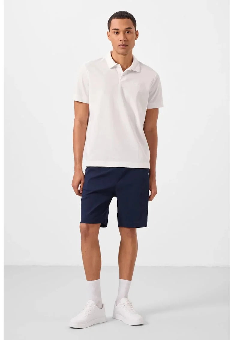Pantaloni scurti, Barbati, Pantaloni scurti chino TOMMY pentru barbati, Albastru marin,