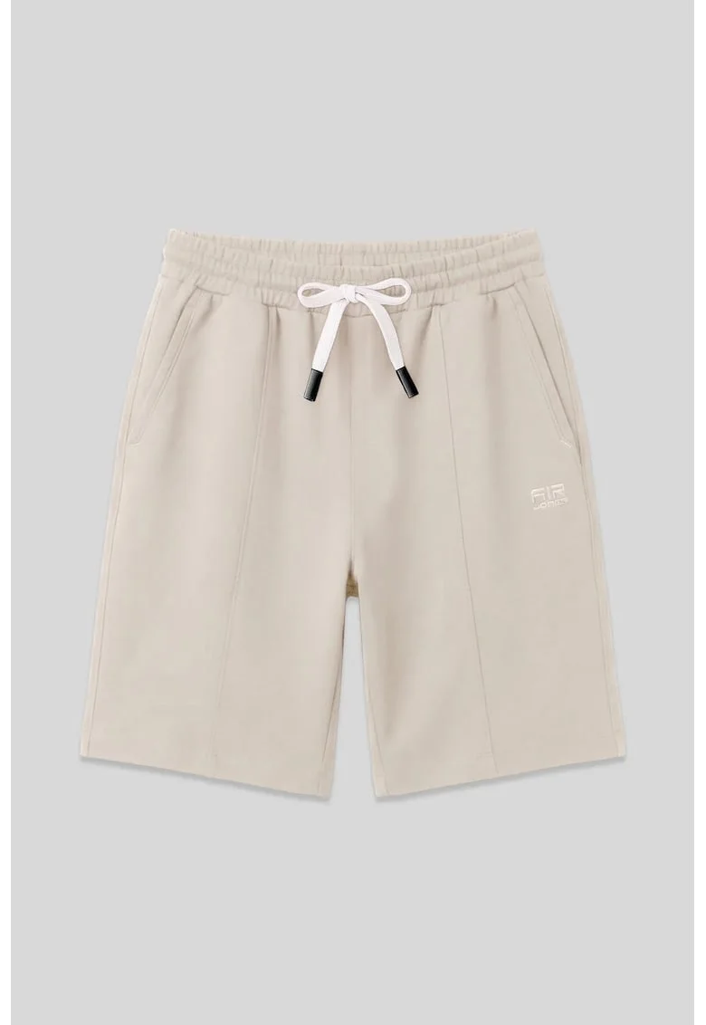 Pantaloni scurti, Barbati, Pantaloni scurti de trening din amestec de bumbac TOMMY pentru barbati, Bej Natural,