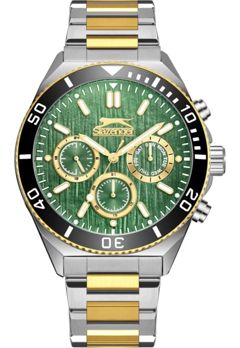 Ceas de barbati  SL.09.2370.2.05 verde in tendinte pentru cadou