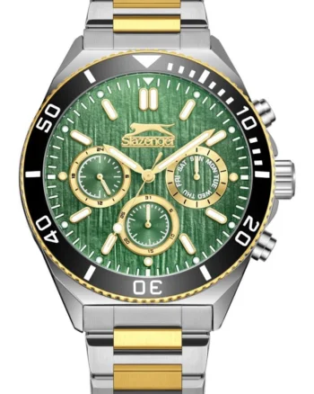 Ceas de barbati  SL.09.2370.2.05 verde in tendinte pentru cadou