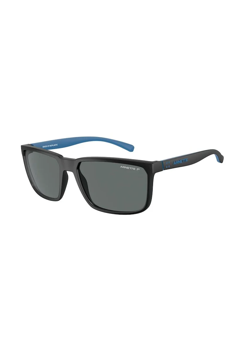 Ochelari de soare cu lentile uni polarizate, Negru/Albastru royal