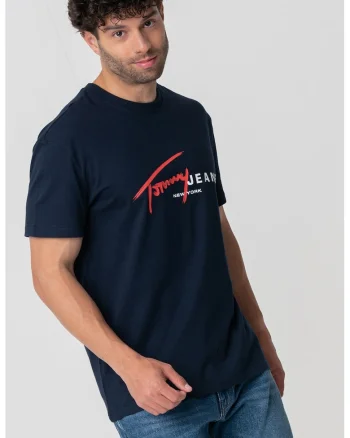 Tricou de bumbac Signature