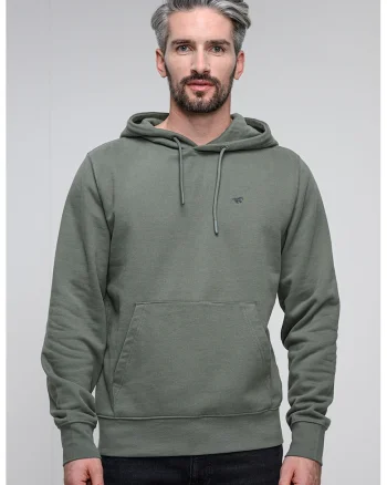 Hanorac regular fit Bronson, Verde sparanghel