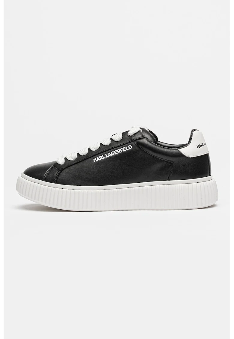 Pantofi sport de piele Kaprika, Negru
