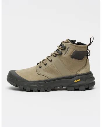 Botine cu fermoar Pallarider, Kaki
