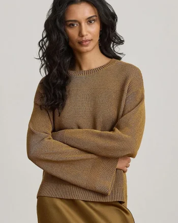 Lauren Ralph Lauren pulover pentru femei cu bumbac