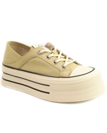 Pantofi sport dama 2066T, Crem