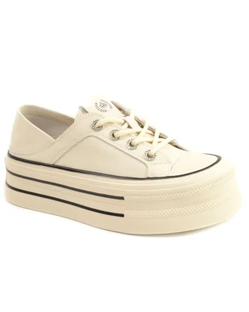 Pantofi sport dama 2066T, Bej