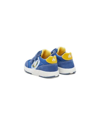 Pantofi sport pentru baieti  NATURINO JESKO 2 VL., Piele naturala, Albastru