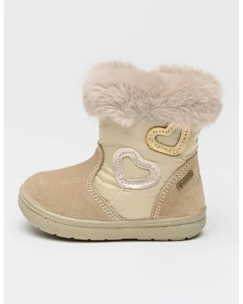 Ghete de iarna cu tehnologie Gore-Tex, Bej deschis