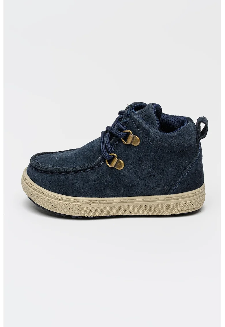 Ghete de piele intoarsa, Bleumarin