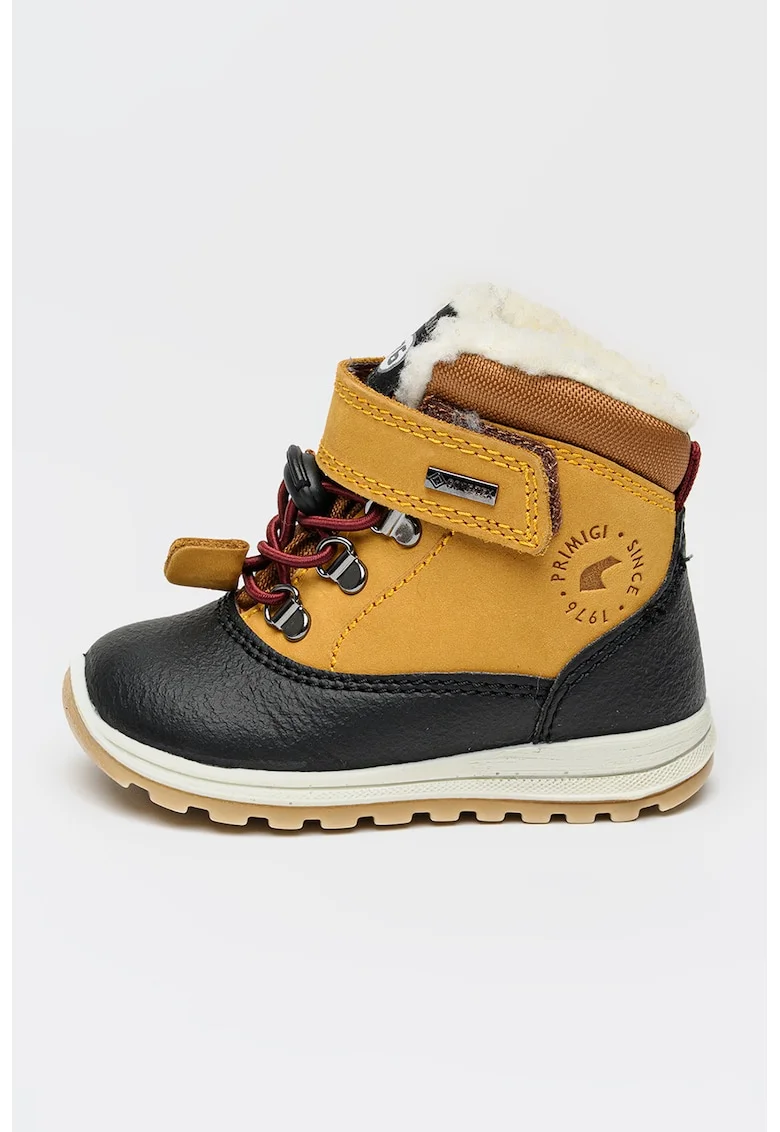Ghete de ianra cu tehnologie Gore-Tex, Negru/Maro deschis