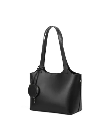 Geanta shopper de piele Arlen