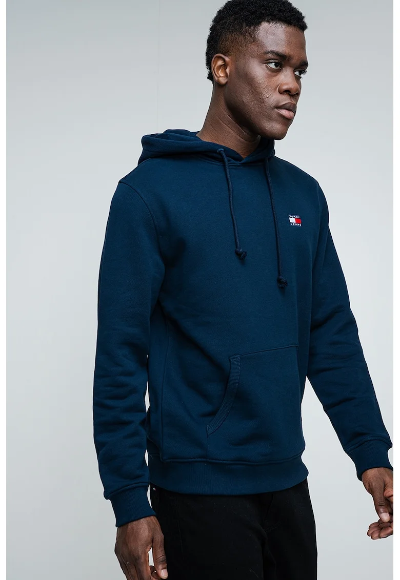 Hanorac regular fit cu buzunar kangaroo, Bleumarin
