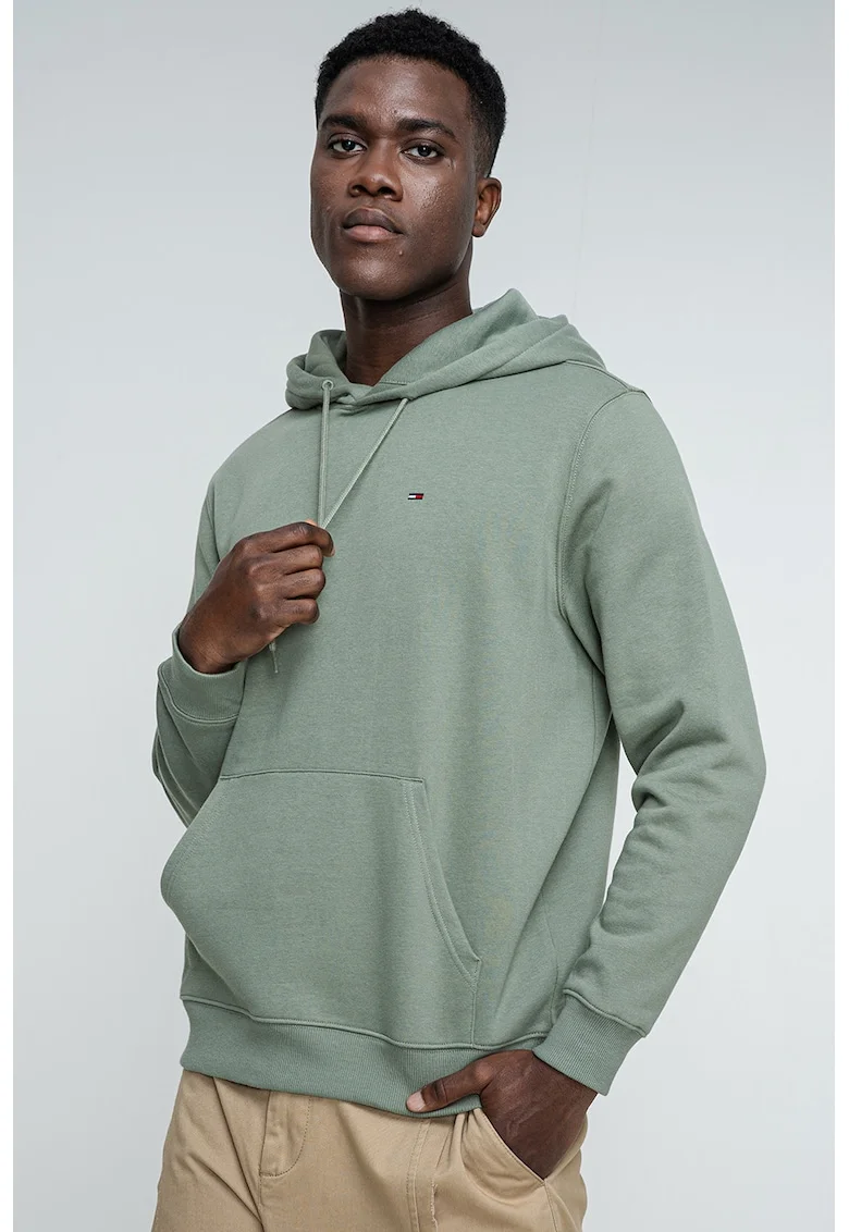 Hanorac regular fit cu buzunar kangaroo